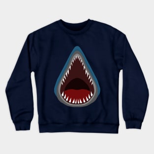 Angry shark Crewneck Sweatshirt